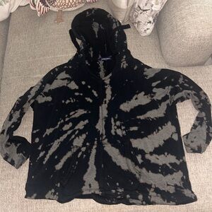 Ocean Drive Charcoal and Light Gray Hoodie